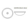 Inset Polished Round Wash Basin Inset Polished Round Wash Basin