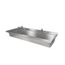 Commercial Wash Trough With Sensor Taps Commercial Wash Trough With Sensor Taps