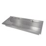 Commercial Wash Trough With Sensor Taps Commercial Wash Trough With Sensor Taps