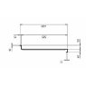 1500mm SBDD Single Bowl Double Drainer Catering Sink Top 600mm Projection 1500mm SBDD Single Bowl Double Drainer Catering Sink Top 600mm Projection