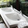 KWC DVS Miranit Double Quadro Wash Basin KWC DVS Miranit Double Quadro Wash Basin