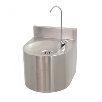 stainless steel shrouded bottle and cup filler fountain