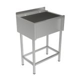 stainless steel belfast sinks on stands