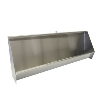 stainless steel trough urinal
