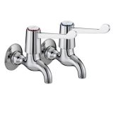 6 inch lever operated wall mounted taps
