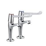 6 inch lever operated sink taps