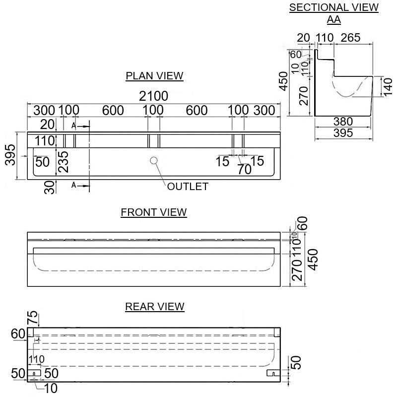 three-person-wash-trough-2100-long